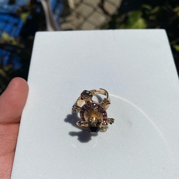 Purple turtle ring - Picture 2 of 2